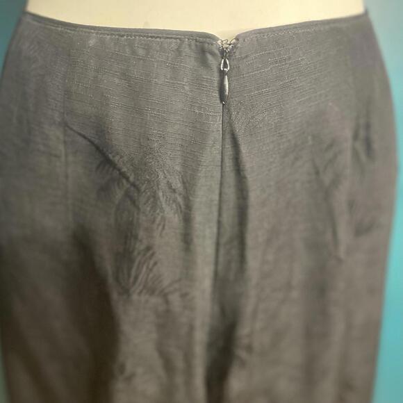 Vintage 1990s Tommy Bahama 100% Silk Cropped Pants Size 6 - Picture 6 of 7